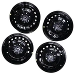 Ford Bronco Black Diamond 17 Inch Steel Wheels + Center Caps Winter Rims Used. Price: $440.00.
