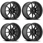 (4X) Konig Dekagram Wheels 15X8 4X100 ET:25 CB:73.1 Semi-matte Black New. Price: $892.30.