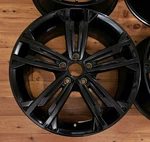 Genuine 18" Volkswagen Vw Black Edition Single Rim Oem Wheel Gli 19 20 21 Jetta Used. Price: $350.00.