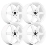 (SET-4) Vors TR37 17X9 5X114.3/5X4.5 White 30MM Wheels Rims Inch New. Price: $840.00.