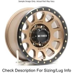 Method Wheel MR30589087918 Nv 18X9 +18MM Offset 8X170 130.81MM Centerbore New. Price: $385.00.