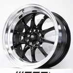 Mst MT-11 16X8 5X100/114.3 15 Offset Black Spoke Machine Lip Sport Wheels New. Price: $768.00.