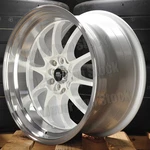 Mst MT-11 17X9 5X100 5X114.3 20 Offset Gloss White Spoke Machine Lip Wheels New. Price: $904.00.