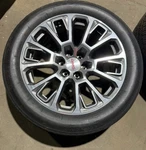 (1) 22 Factory Oem Gmc Yukon Sierra Denali Wheel Rim Tire Full Size Spare Used. Price: $299.00.