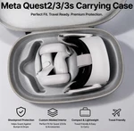 Hard Carrying Cse For Meta Quest 2/3/3S Vr Headset Storage Travel Bag(case) New. Price: $17.99.