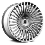 Motiv 438C Swerve Wheel 22X9 (25, 6X139.7, 106.2) Chrome Single Rim New. Price: $507.28.