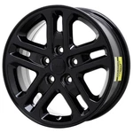 17" Jeep Grand Cherokee Wheel Rim Factory Oem 9284 2022-2025 Gloss Black Remanufactured. Price: $295.00.