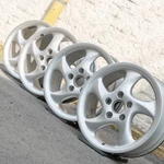 Porsche 993 996 911 Carrera C2 18" Rim Oem 1994-2005 Genuine Twist Wheel Set Used. Price: $1833.79.