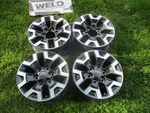 16'' Toyota Tacoma Oem Factory Machined Charcoal Wheel Rim 2016-2023 75189 Set Used. Price: $649.49.