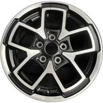 Jeep Machined Black Wrangler Gladiator Oem Wheel 2024 17X7.5 Rim 9327 Used. Price: $237.47.