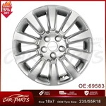 For Toyota Sienna Oem Design Wheel 18" 18X7 2011-2020 Machined Silver Rim 69583 New. Price: $170.56.