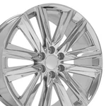 New 24 Inch Aluminum Wheel Rim For Cadillac Escalade 1999-2023 Chrome. Price: $506.85.