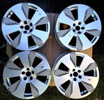 19" X 8.5" Audi E-tron 2019 Factory Original Wheel Rim 4KE601025Q Used. Price: $150.00.