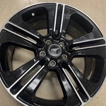 #3908B 13-14 Ford Mustang Oe Used Wheel Machined Black 19" DR3Z1007L Curbing. Price: $250.00.