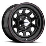 Cragar 342 Window 15X10 5X114.3 ET-38 Gloss Black/red & Blue Stripe (qty Of 1) New. Price: $138.66.