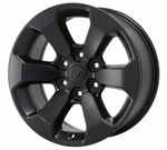 18" Dodge Ram Rebel 1500 Black Wheel Rim Oem 2019-2025 Satin 2671 Remanufactured. Price: $279.00.
