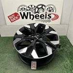 Kia Sportage Oem Wheel Rim Black Machined 74647 95387 19X7.5 Genuine Factory Used. Price: $219.12.