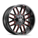 18X9 Mayhem Cogent Black W/prism Red Wheel 6X135/6X5.5 (0MM) New. Price: $324.99.