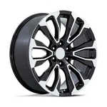 Performance Replicas PR211 22X9 6X5.5 Gloss Black Machined Face Wheel 22" 28MM New. Price: $460.00.
