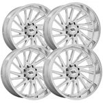 (set Of 4) Moto Metal MO811 Combat 22X10 6X5.5" -18MM Chrome Wheels Rims New. Price: $2061.96.