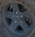 2012 Wrangler Oe Wheel 17X7-1/2 5 Spoke Black Jeep Used. Price: $116.60.