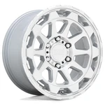 Black Rhino Rotor 20X9 5X127 Offset Gloss Silver W/mirror Cut Face (qty 1) New. Price: $230.65.