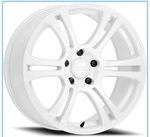 (SET-4) Kansei Neo 18X10.5 5X120 22MM Gloss White Wheels Rims Inch New. Price: $950.00.