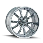 20" Ridler 650 20X8.5 Chrome 5X5 Wheel 0MM Rim For Jeep Chevy Gmc New. Price: $477.99.