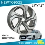 17" X 7.5" Replacement Wheel Rim 64124 42800TVAAA2 For Honda Accord 2017-2021 Us New. Price: $124.00.