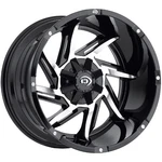 Vision 422 Prowler 20X12 6X5.5" -51MM Black/machined Wheel Rim 20" Inch New. Price: $294.99.