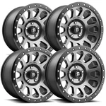 (set Of 4) Fuel D601 Vector 18X9 6X135 +1MM Gunmetal Wheels Rims 18" Inch New. Price: $1480.00.