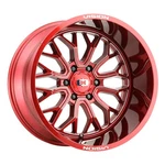 20X12 Vision 402 Riot Red Tint Milled Spoke Wheel 5X5 (-51MM) New. Price: $384.55.