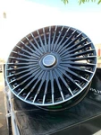 Set Of - 24X10 Giovanna Tulum Gloss Black Machined Tips 6X5.5 +15MM 78.1MM Cb New. Price: $3099.00.