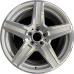 Rear Amg Mercedes-benz Machined Silver E-class Oem Wheel 18 Original Rim 85134 Used. Price: $448.18.
