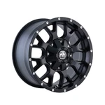 (1) Mayhem Warrior 17X9 8-170 125.2 Hub 18 Offset Black Wheel Rim New. Price: $259.99.