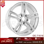 18" Silver Front Wheel For Bmw 3 & 4 Series 2012-2020 Oem Alloy Rim 71616 New. Price: $158.59.