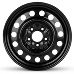 New Wheel For 2006-2012 Chevrolet Impala Inch 16X6.5 Painted Black Steel Rim. Price: $124.35.