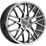 18X8 Platinum 459G Retribution Bright Graphite W/clear Coat Wheel 5X115 (35MM) New. Price: $218.27.