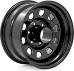 Rough Country Black Steel Wheel 17X9, 5X5.5 Bolt Pattern, +0MM Offset 4.25 New. Price: $68.00.