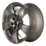 18X8.5 Painted Dark Smoked Hypersilver Wheel Fits 2010-2011 Lexus IS250 Sedan Remanufactured. Price: $265.96.