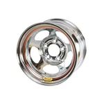 Bassett 58A54IC 15X8 Inertia 5X5 4" Bs Imca Chrome Wheel New. Price: $161.99.