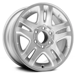 For Toyota Tundra 03-06 Alloy Factory Wheel Double 5-SPOKE Silver 17X7.5 Used. Price: $298.64.