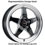 Weld Racing S15588071P05 Ventura Drag 18"X8" Wheel - Gloss Black Milled New. Price: $480.00.