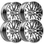 (set Of 4) Tis 565C 20X10 6X5.5" -24MM Chrome Wheels Rims 20" Inch New. Price: $3112.00.