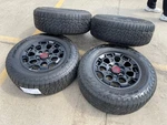 18" Toyota Tundra Trd Bbs Forged Oem Black 95458 Wheels Rims Sequoia Falken A/T3 Used. Price: $2695.50.