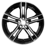 Ford Focus 15-17 Alloy Factory Wheel Double 5-SPOKE Slow Machined & Gloss Used. Price: $289.23.