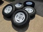 17" Ford Bronco Heritage Limited Edition Wheels Rims White 2025 35" New Sas Rt. Price: $2399.00.