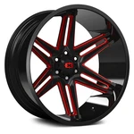 Vision 363 Razor Wheel 22X10 (-19, 6X139.7, 106.2) Black Single Rim New. Price: $423.55.