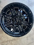 Weld Off Road 18X10 5X114.3/ 5X127 Et -18 Gloss Blk Milled New. Price: $179.00.