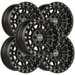 (set Of 5) Dropstar 603SB 17X9 6X135/6X5.5" -12MM Satin Black Wheels Rims New. Price: $1435.00.